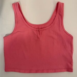Wild Fable Coral Sleeveless Crop Top